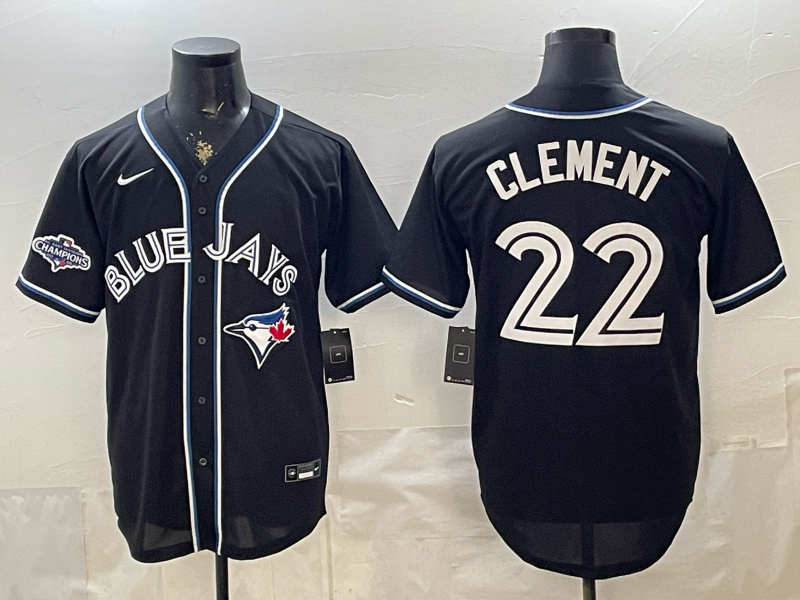 Men 2026 Toronto Blue Jays #22 Clement black Game Nike MLB Jersey 052902